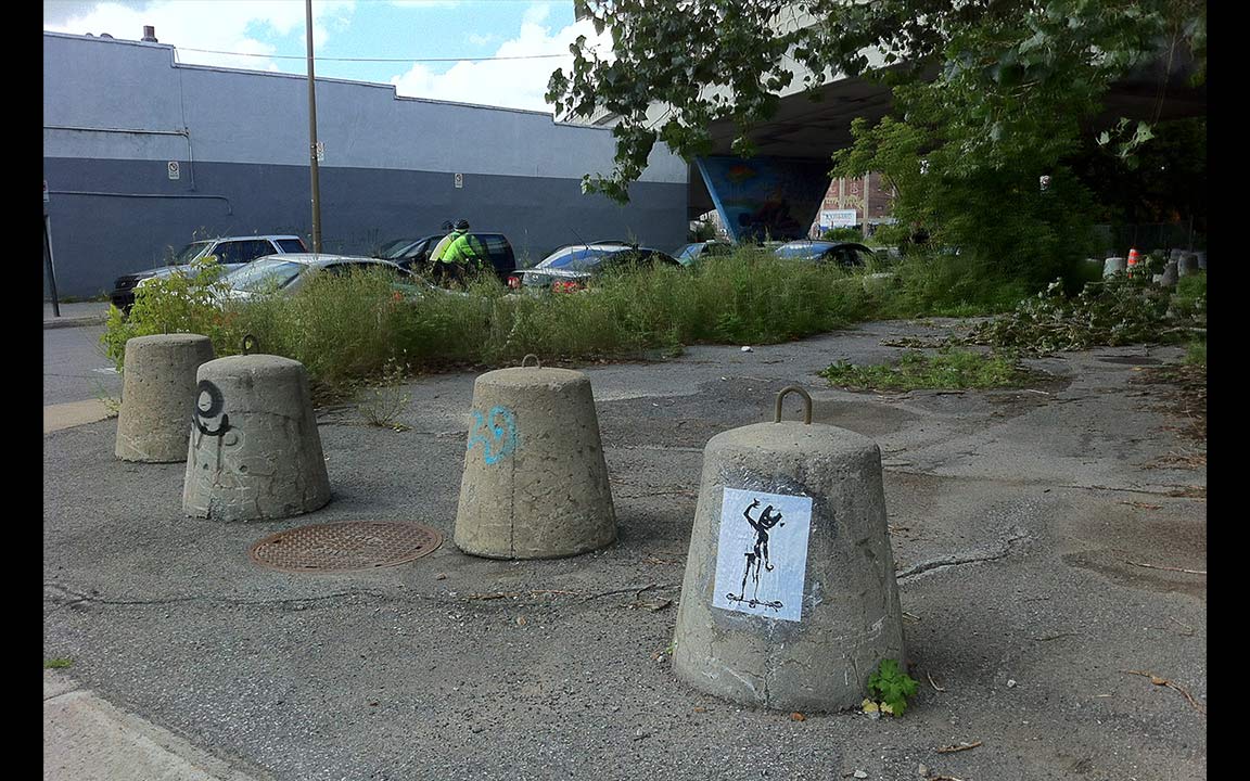 Street Wheaties - Inkjet & wheat paste - 2015